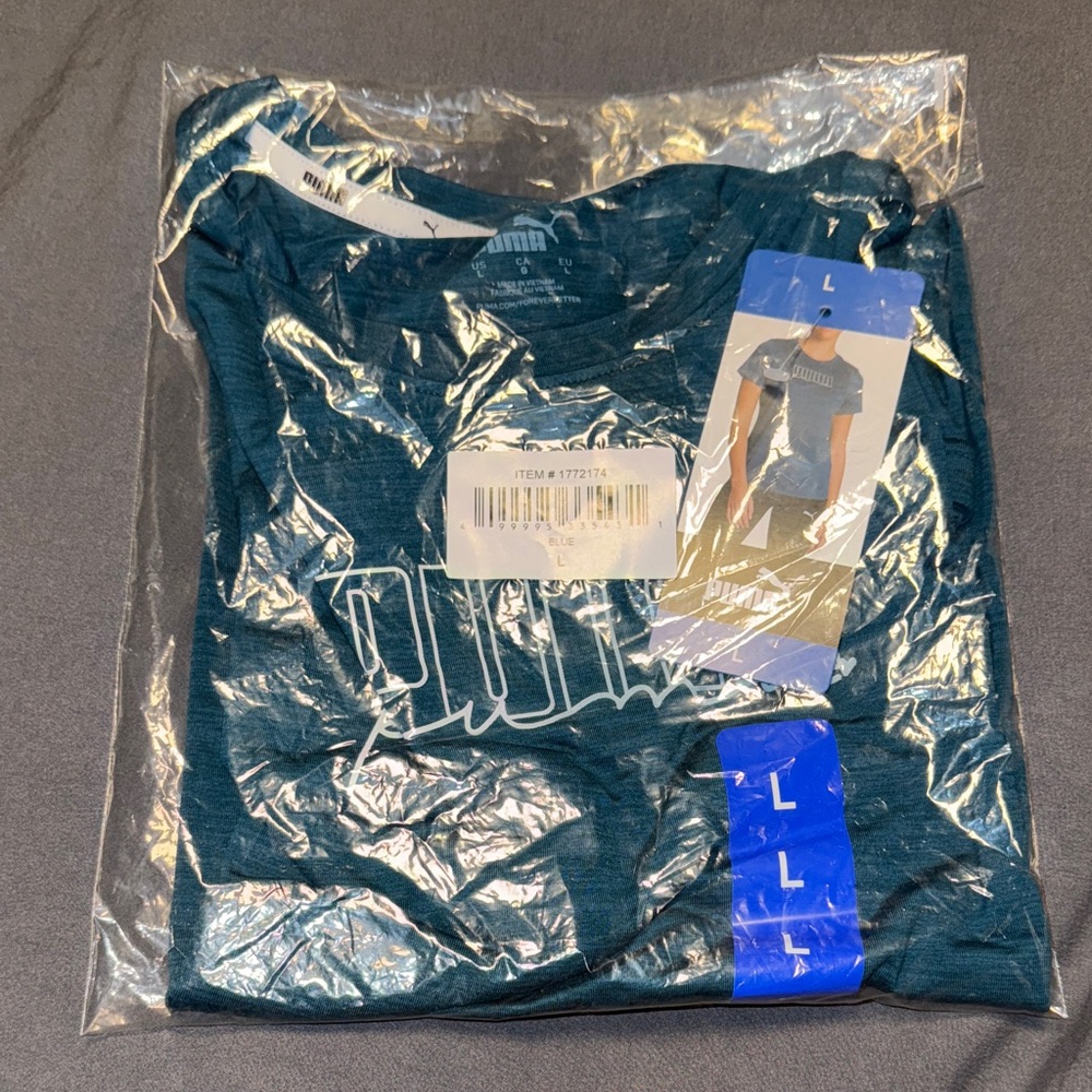 New PUMA tee—gym vibes without actually going